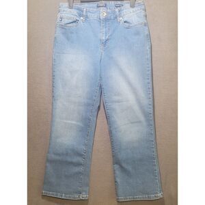 CHAPS Jeans Mid-Rise Crop Kick Women's Size 10/30